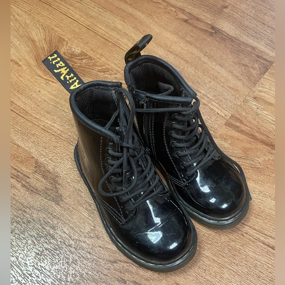 Doc Marten Toddler Boots, Size 7US